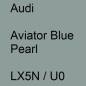 Preview: Audi, Aviator Blue Pearl, LX5N / U0.